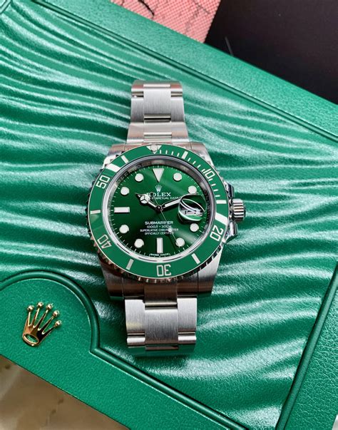 rolex green hulk watch|rolex submariner hulk retail price.